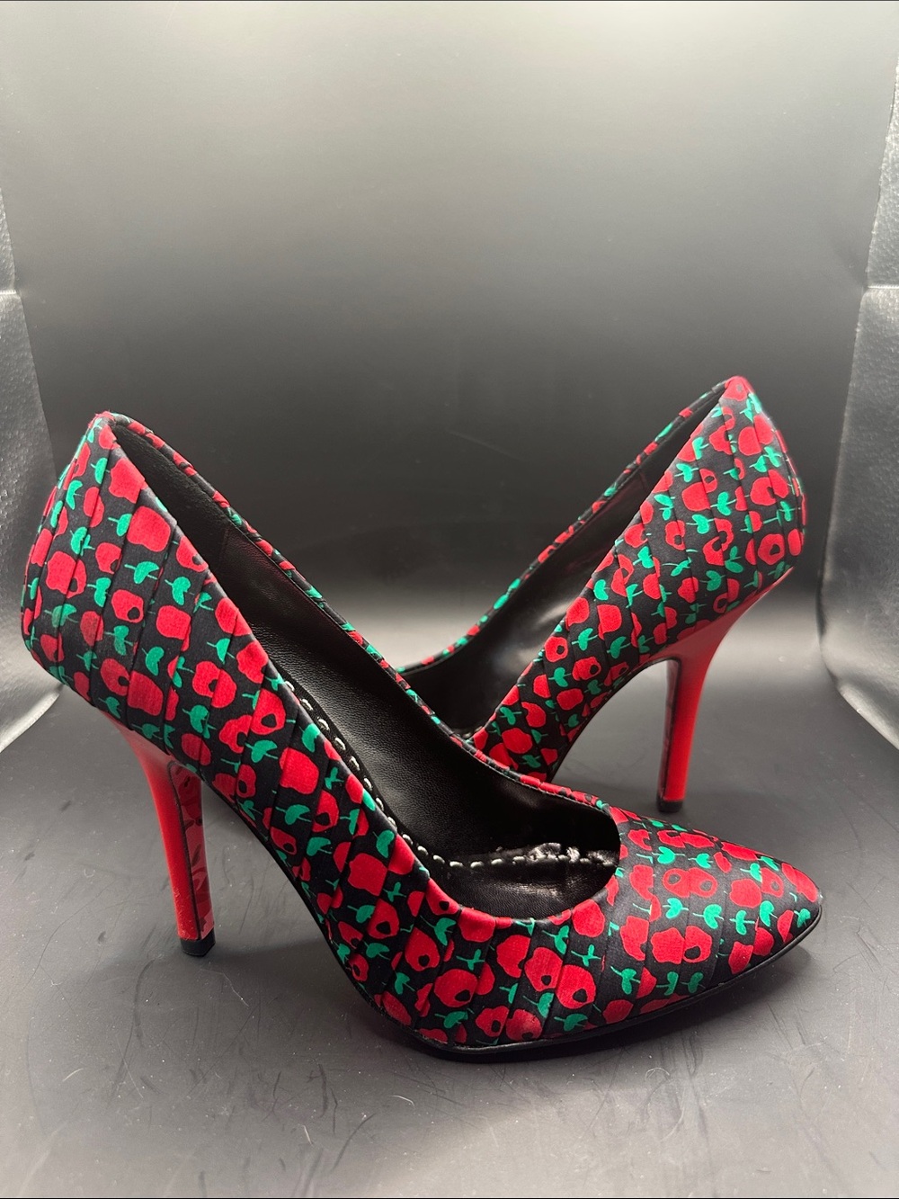 Betsey Johnson, Chelsea II Cherry, Pointed-Toe Pumps - Size 8 1/2 - New w/Box